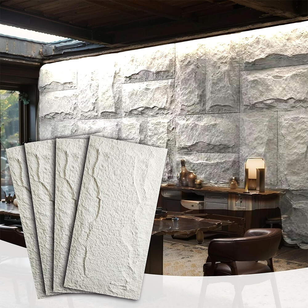 Large PU Stone Panels for Quick Wall Coverage