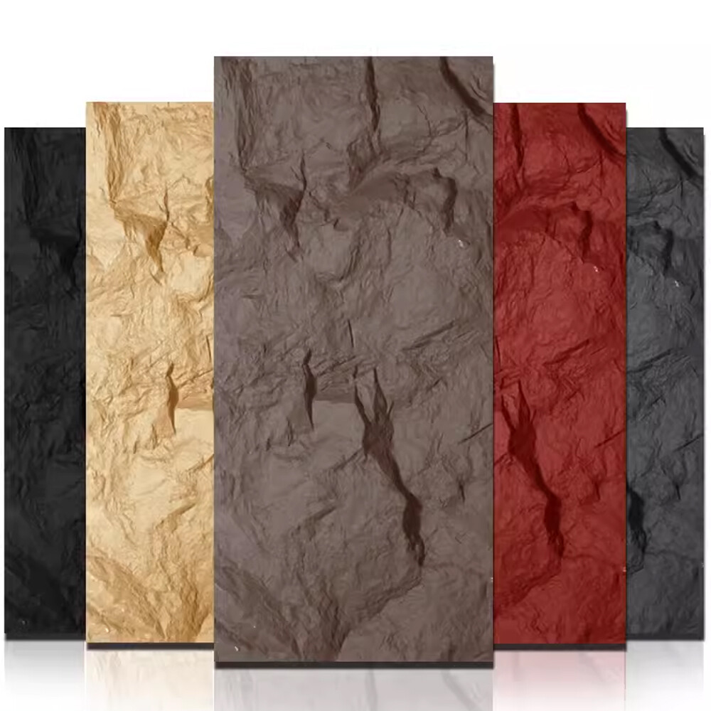 Rustic Style PU Stone Panels Farmhouse Use