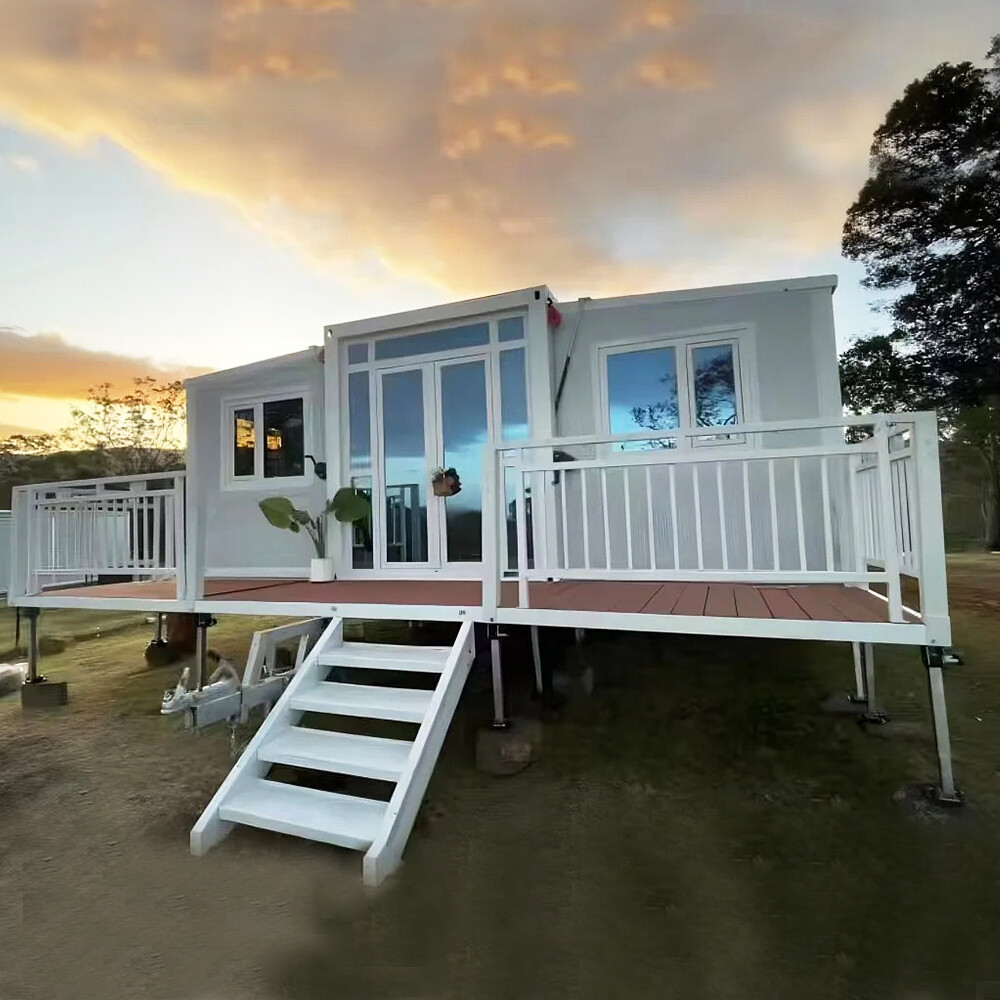 High-Quality Expandable Container Home 30ft for Camping Trips