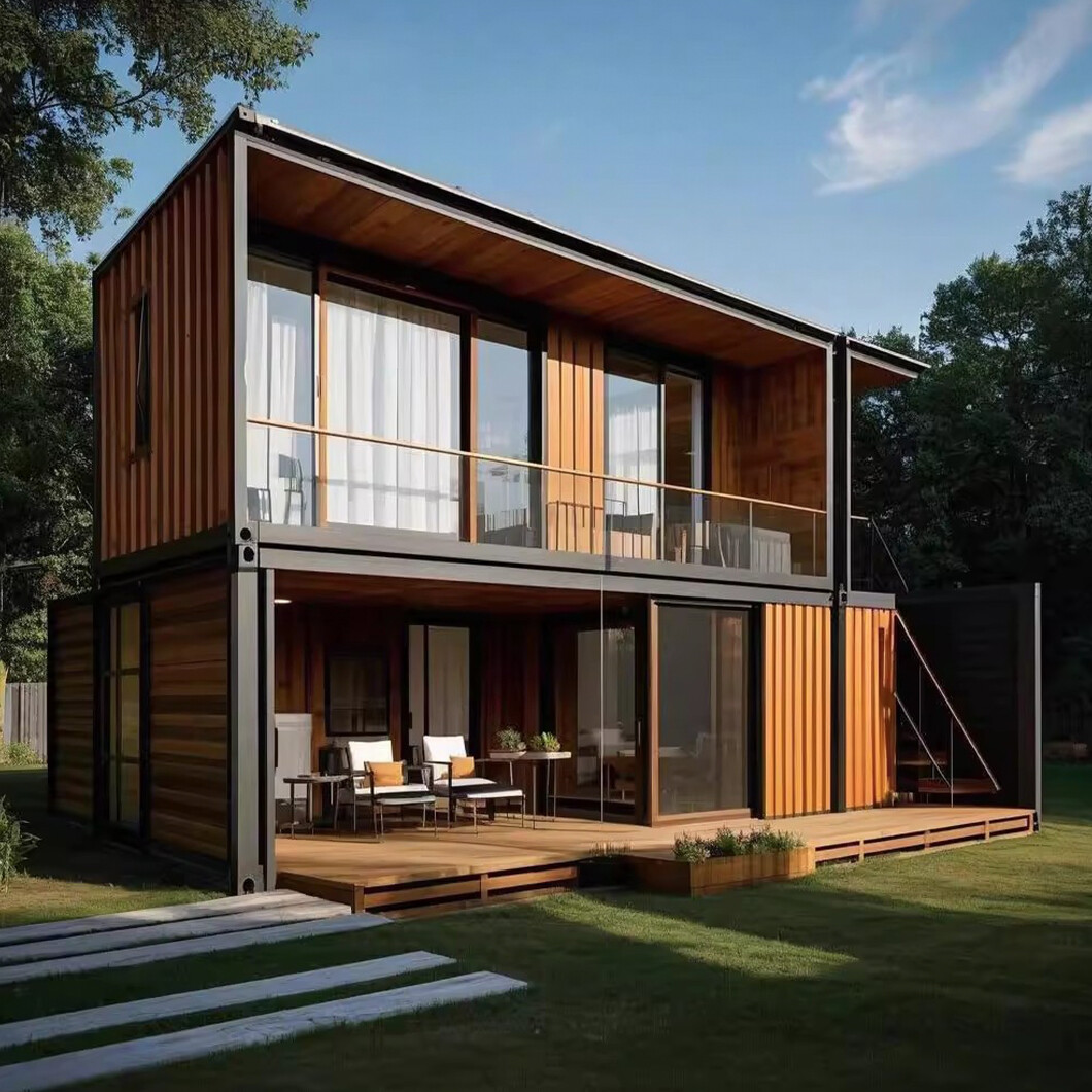 Luxury Prefabricated Light Steel Villa European Style