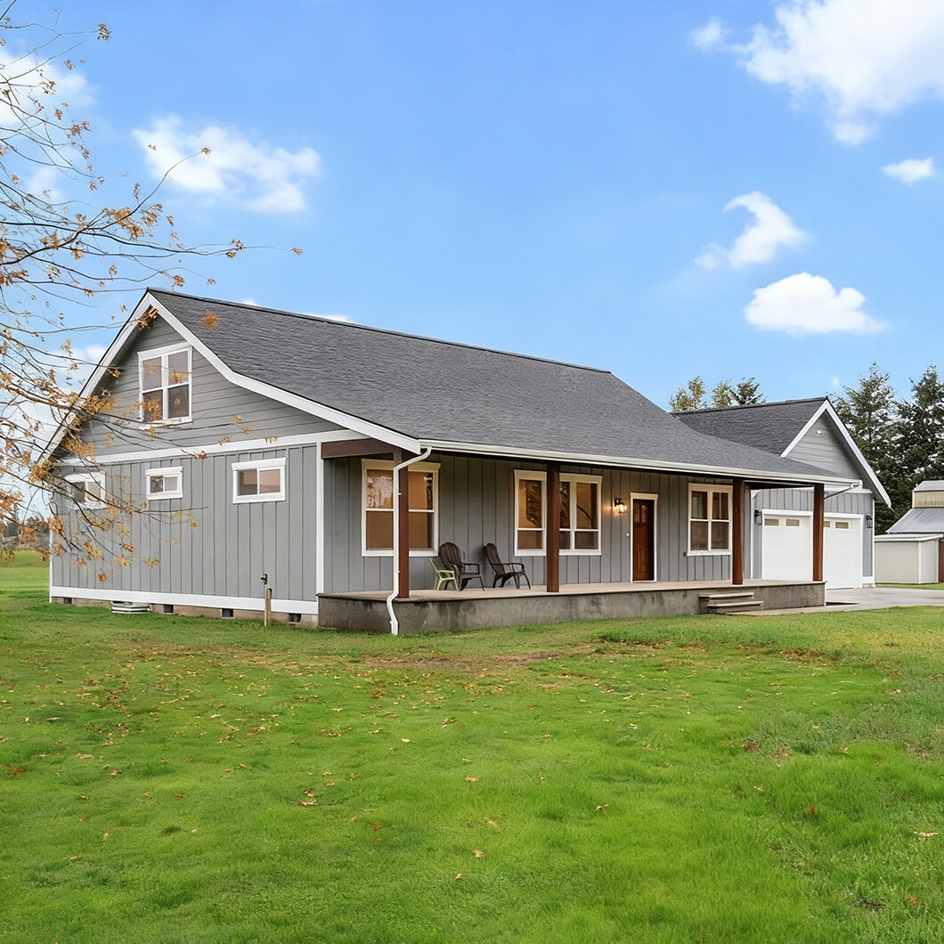 Light Steel Villa Prefabricated House with Solar Panels