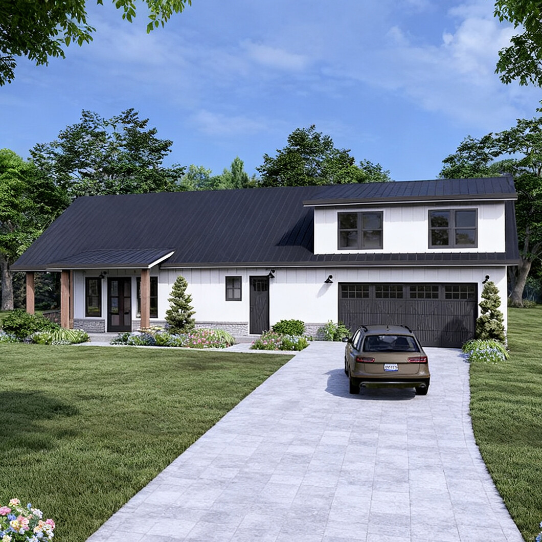 Luxury Light Steel Villa Two Story Residential Home