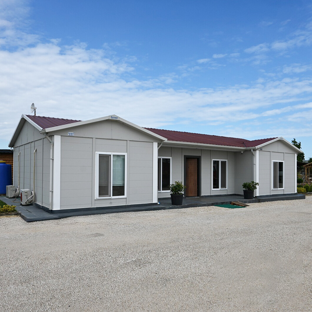 Modern Prefab Light Steel Villa with Glass Walls