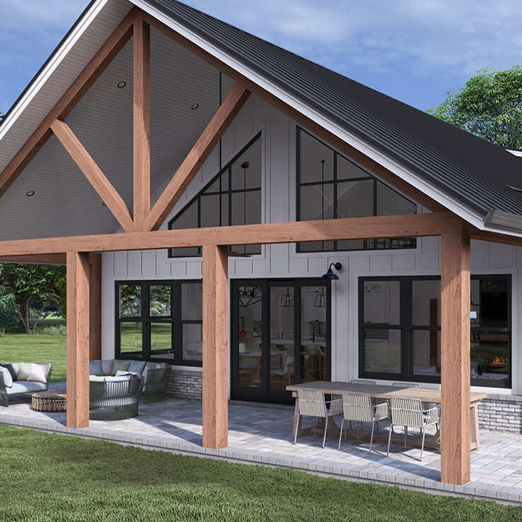 Light Steel Villa 3 Bedrooms Fully Furnished Frames