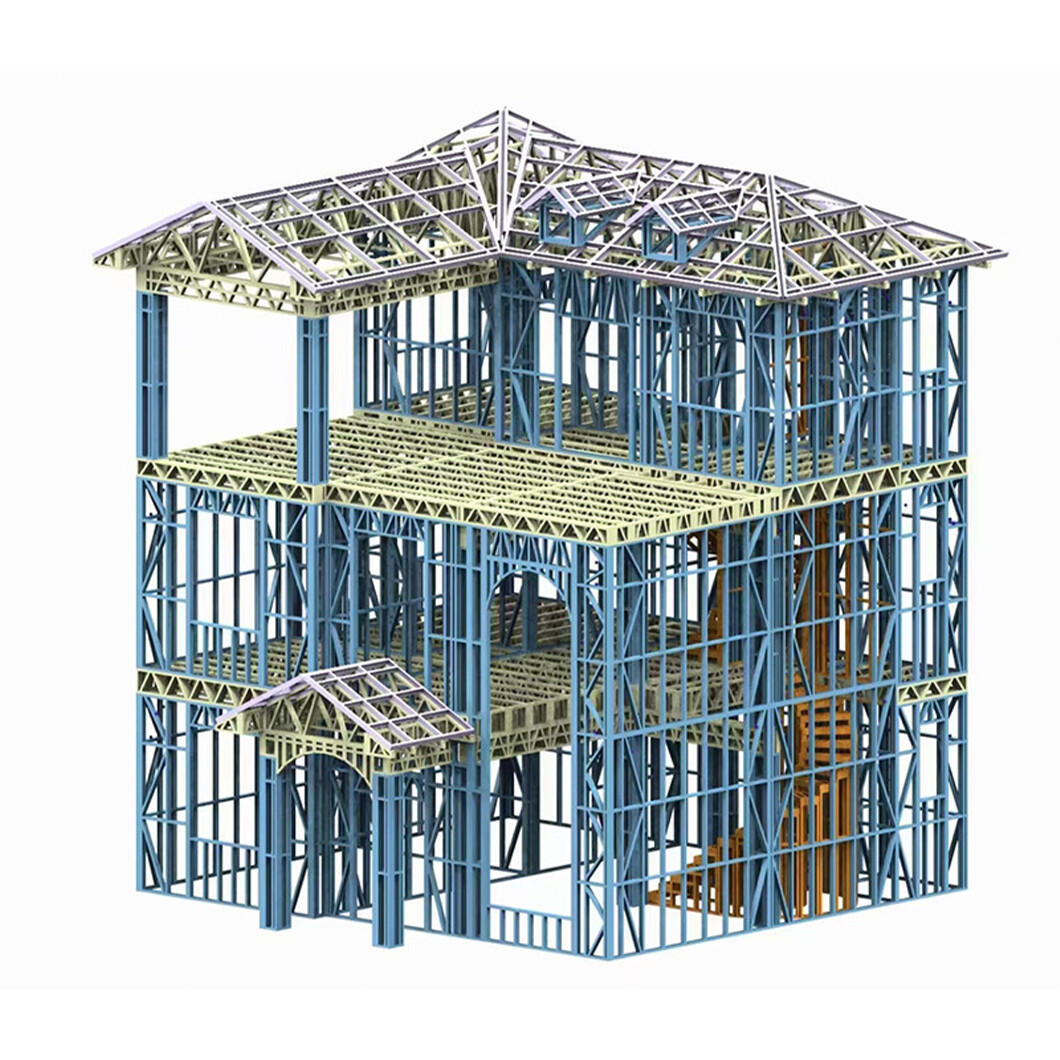 Light Steel Villa 3 Bedrooms Fully Furnished Frames