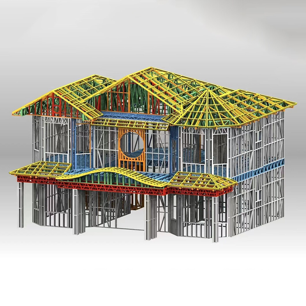 Luxury Light Steel Villa Expandable Modular Homes