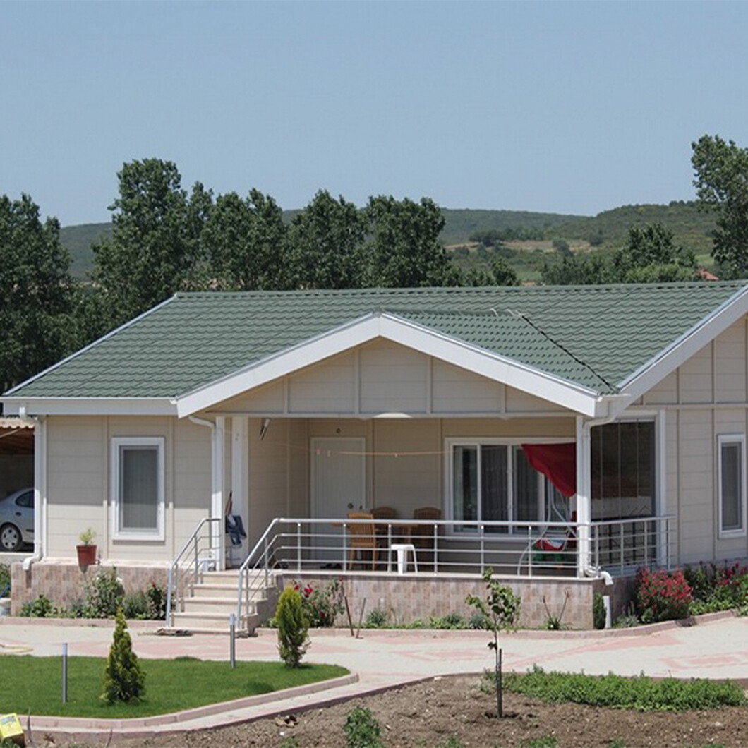 Custom Prefabricated Light Steel Villa with Pool