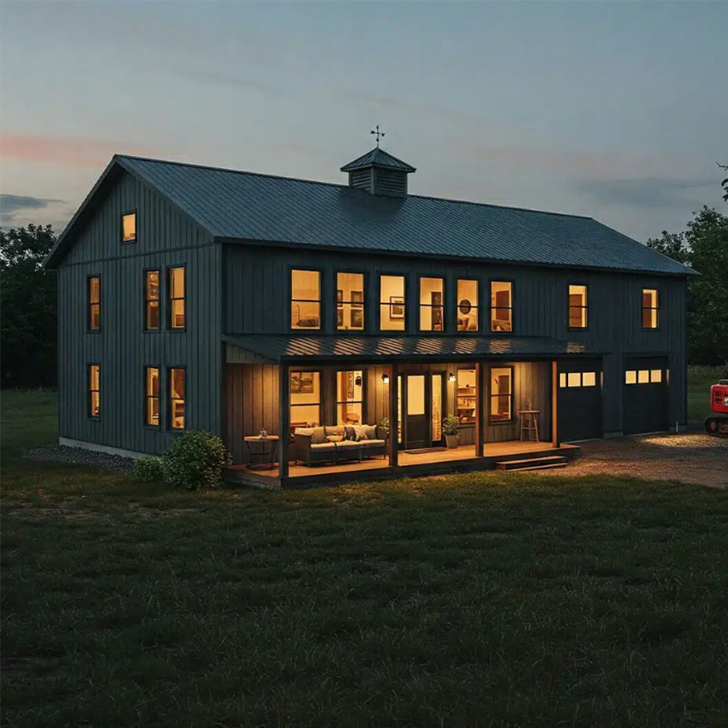 Light Steel Frame Villa Fast Installation Easy Assembly