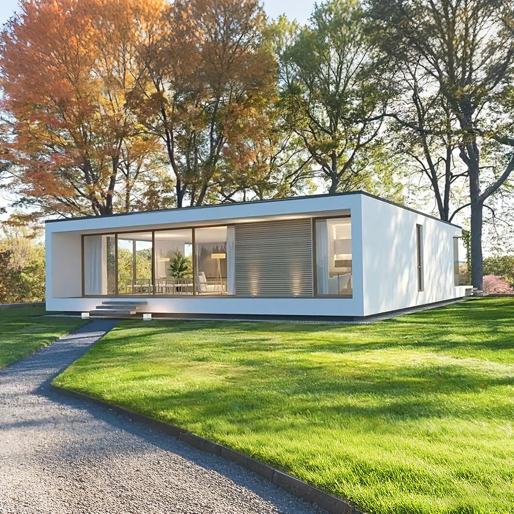 Light Steel Villa with Garage and Carport System