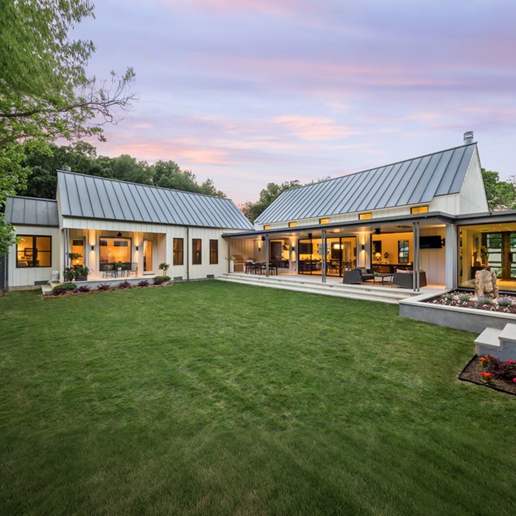 Prefabricated Light Steel Villa Modern Luxury Design 