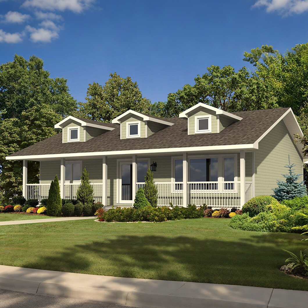 Prefabricated Light Steel Villa Modern Luxury Design 