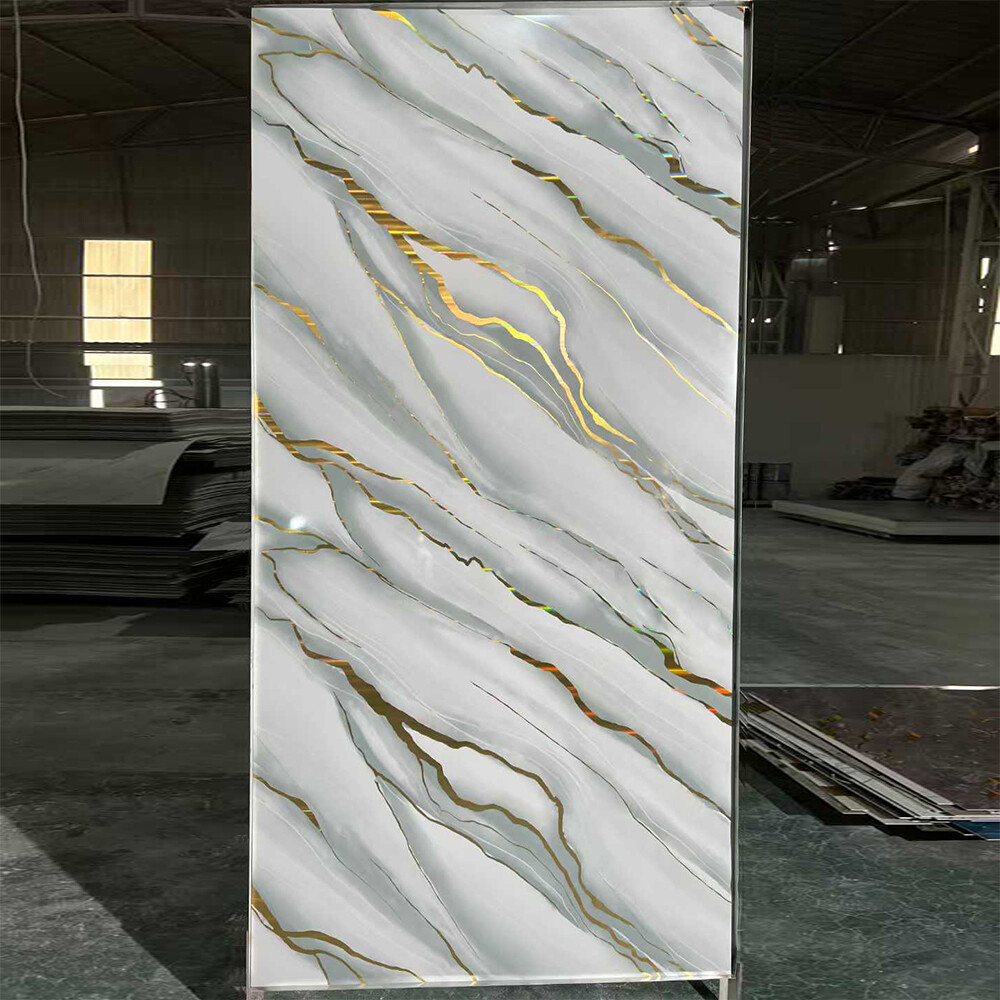 1220*2400mm High-Gloss UV Wall Panels for Modern Interior Design