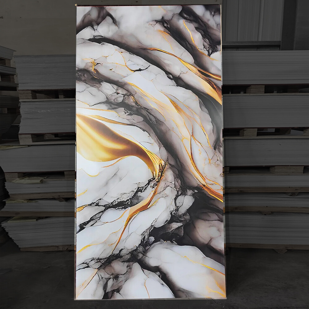 3D Textured UV Wall Panels Creating Depth and Style