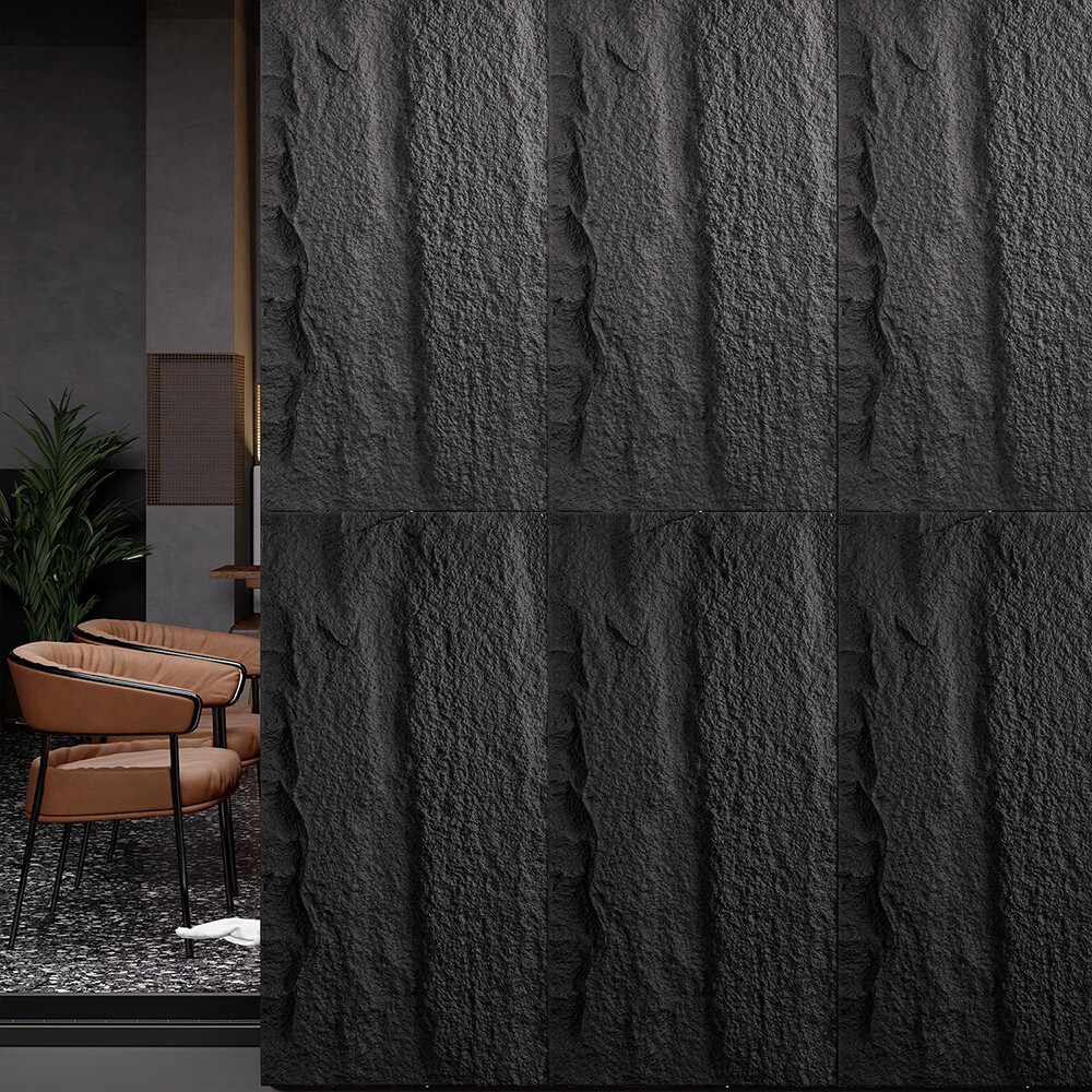 Durable PU Stone Wall Panels Waterproof Design