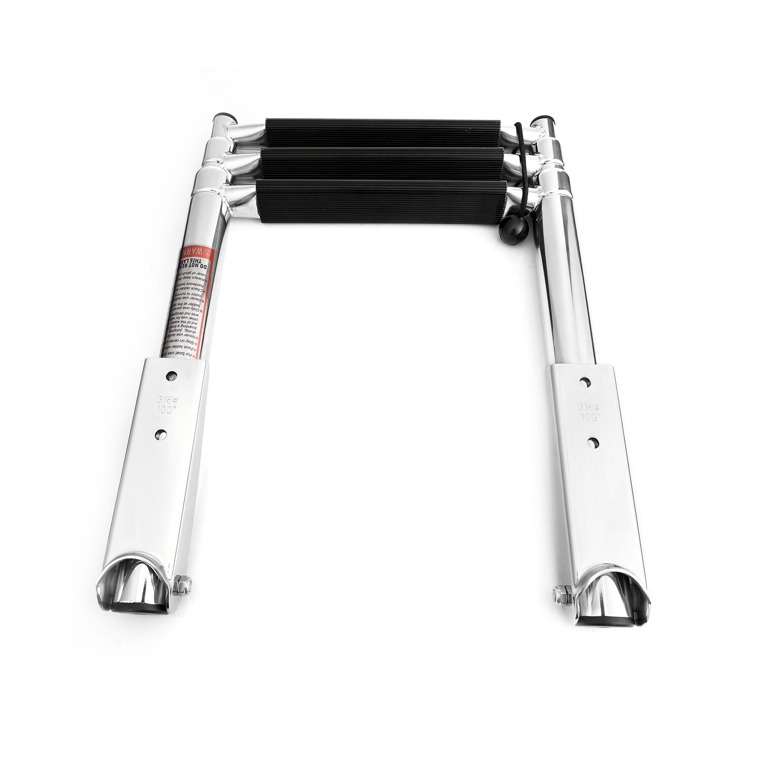 Normal Ladder Telescopic Ladder 3503003 Black 3 Steps Normal-Hanbsun INC