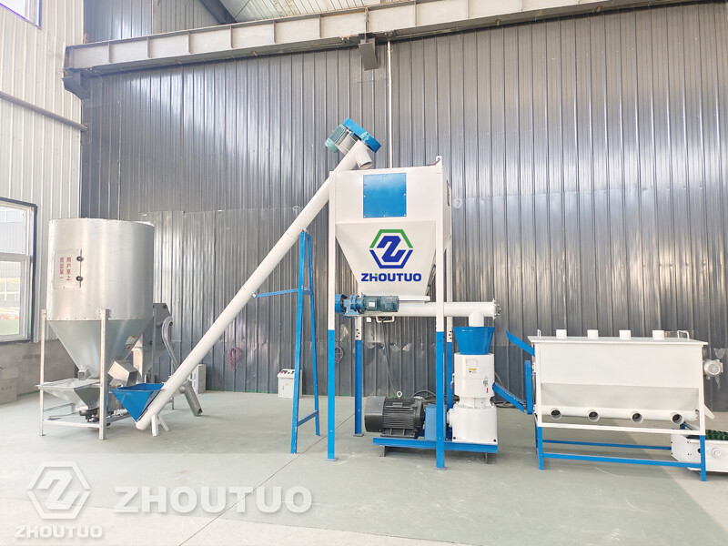 1-3TPH Animal Feed Production Line