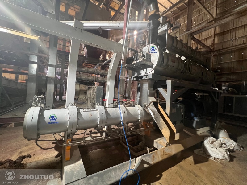The 8TPH floating fish feed project running successfully