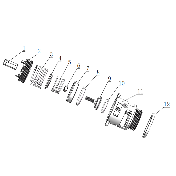 DN25  1”BSP Relief valve