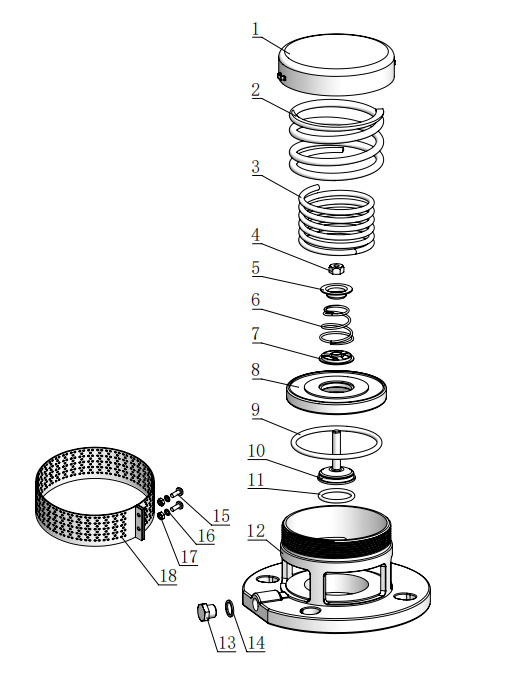 DN65  2.5” Flanged Relief Valve