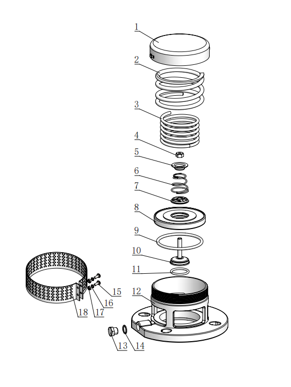 DN80  3” Flanged  Relief  Valve (Super Maxi)