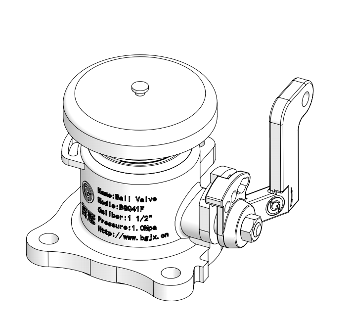 DN40 1.5” BSP Airline Ball Valve(Synchronous action with Bottom valve)