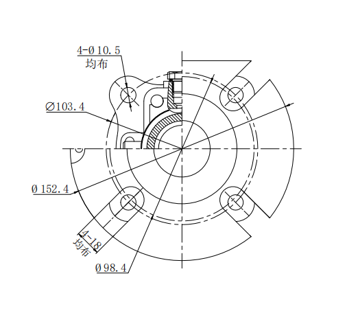DN40 1.5” Flanged Airline Ball Valve