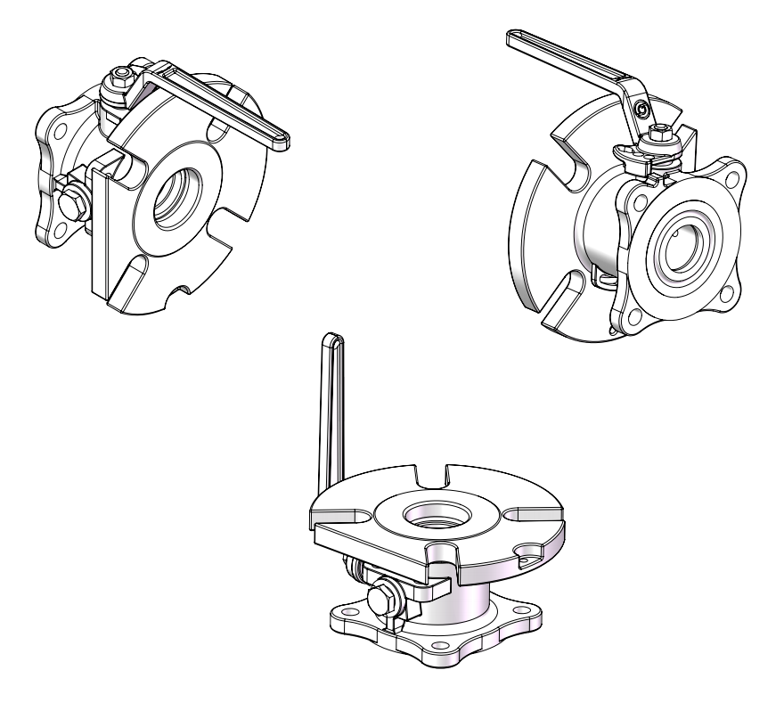 DN40 1.5” Flanged Airline Ball Valve