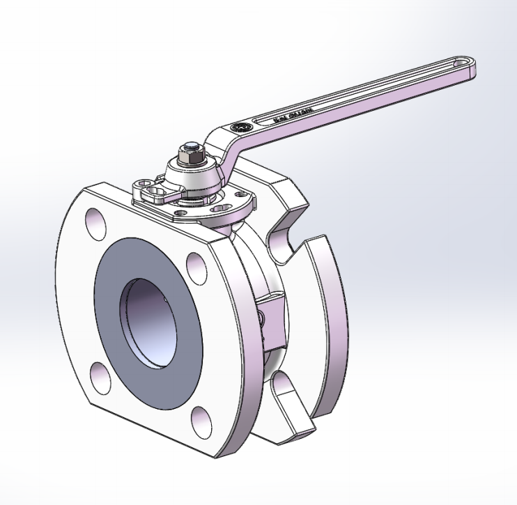 DN50     2” Flanged Airline Ball Valve
