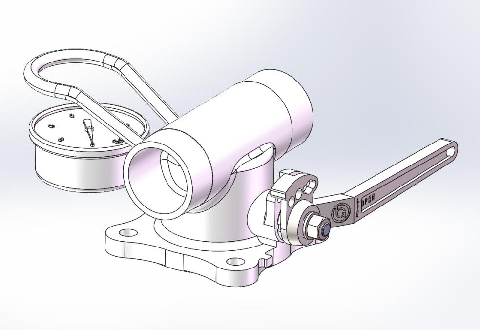DN50  1.5＂BSP Double Connection Airline Ball Valve