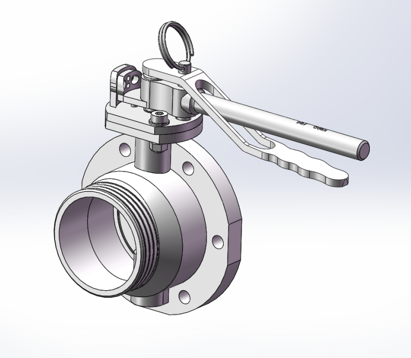 DN80    3＂BSP Butterfly Valve