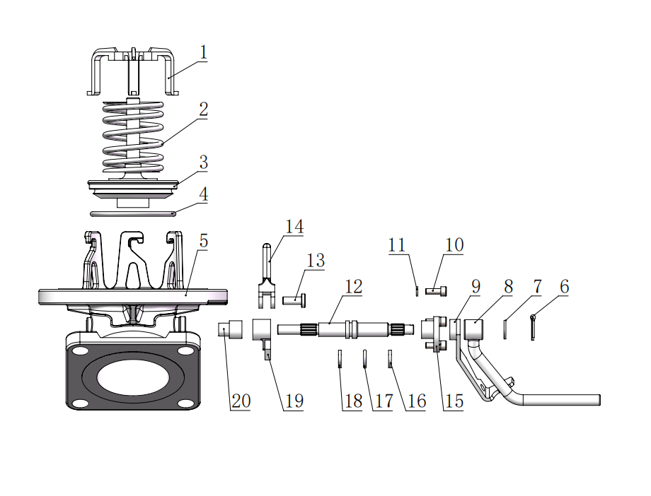 DN80  3＂30° Highlift Foot Valve