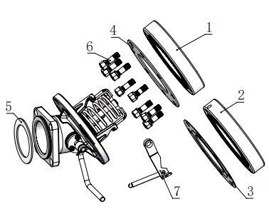 DN80  3＂30° Highlift Foot Valve（lightweight）