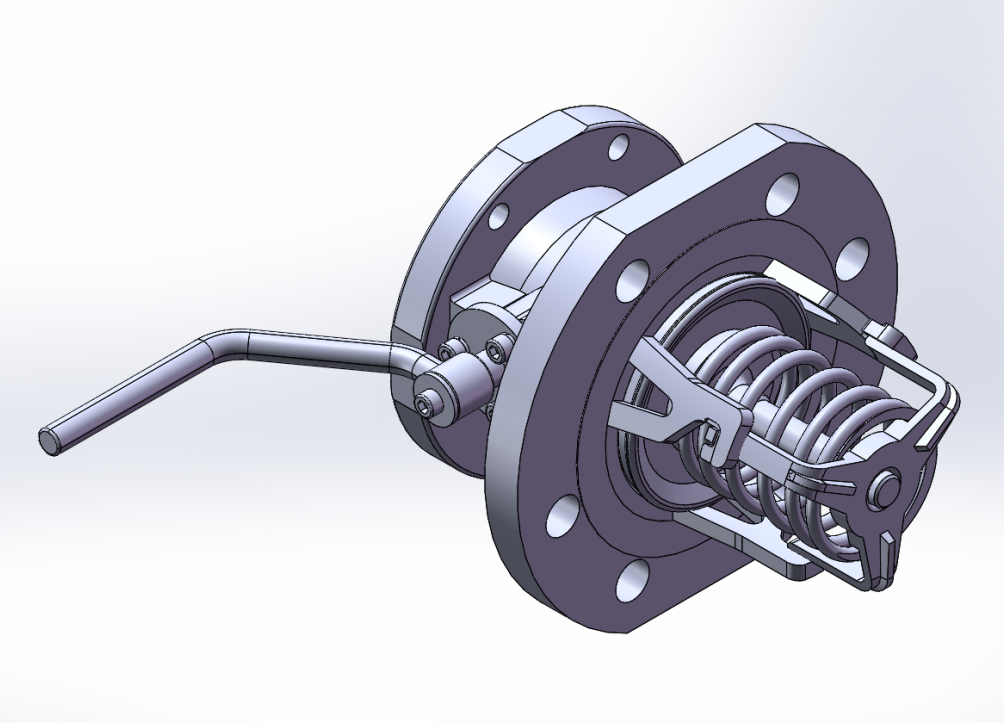 DN80  3＂180° Highlift Foot Valve