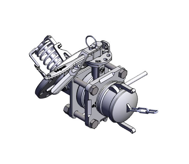 DN80  3＂30°Bottom Discharge Valve