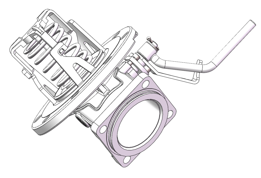 DN80  3＂45° Highlift Foot Valve（Lightweight）