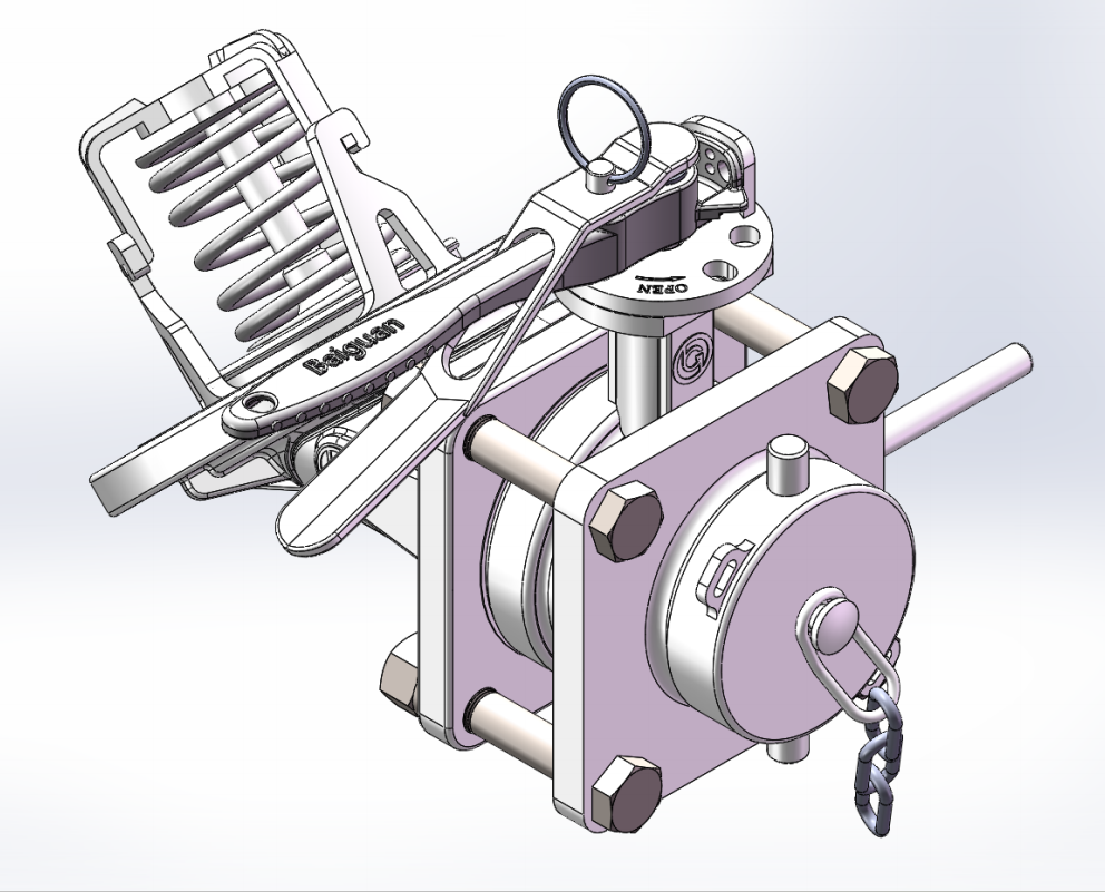 DN80  3＂45°Bottom Discharge Valve