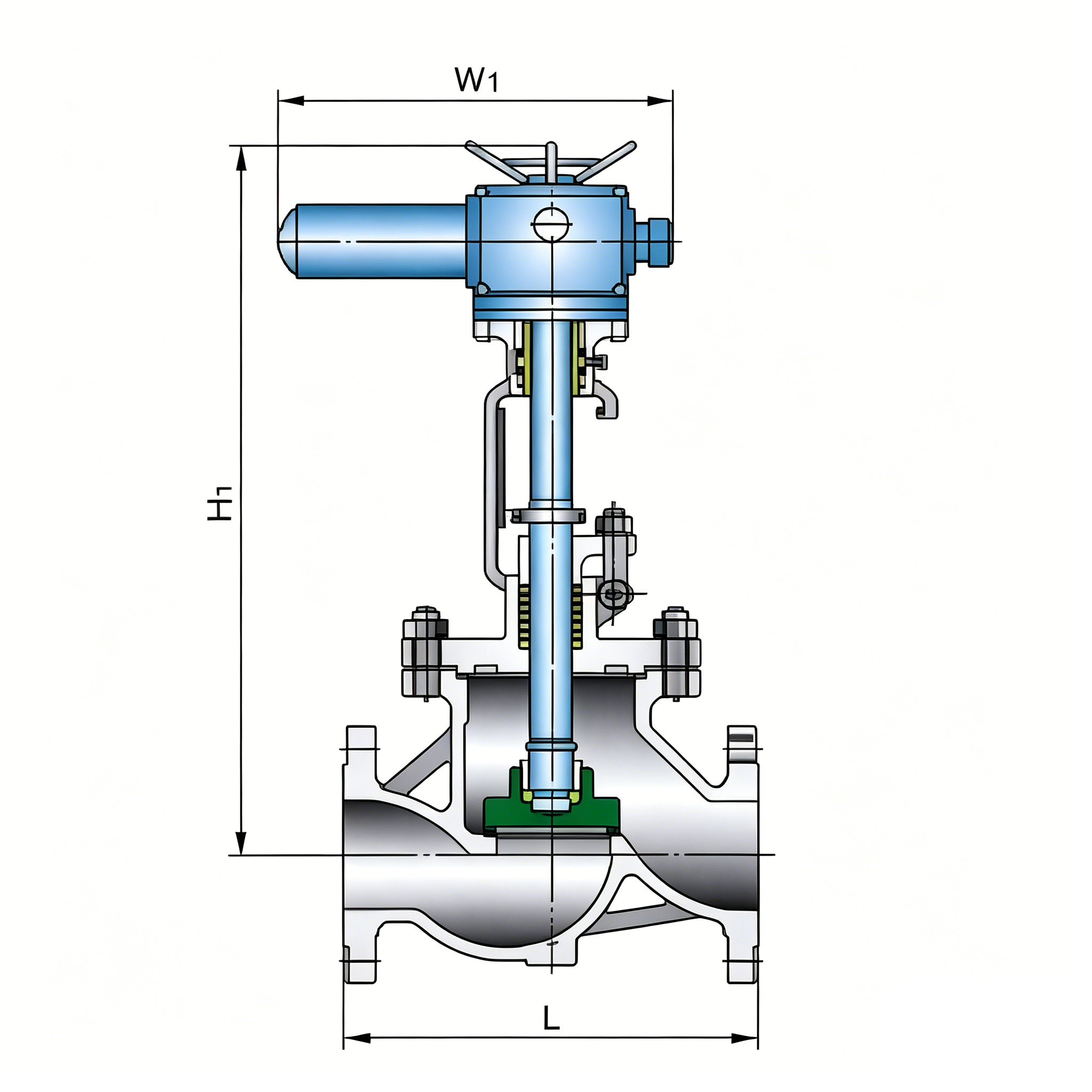 GB Cast Steel Globe Valve