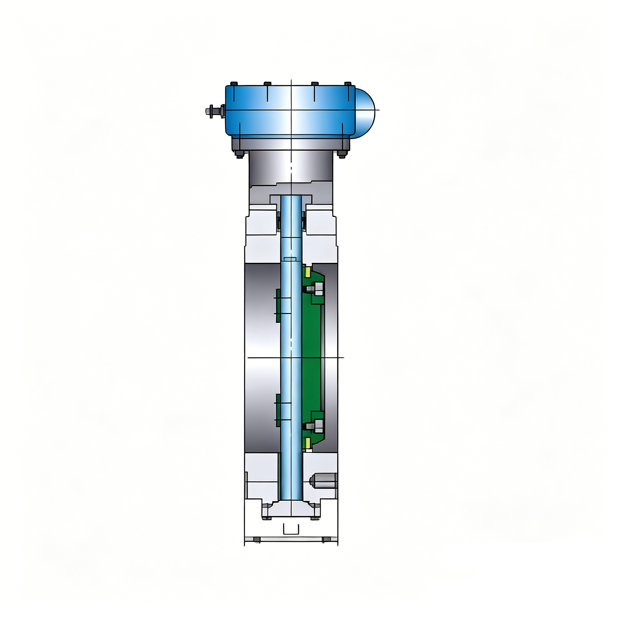 Worm Wheel Operated Butterfly Valve