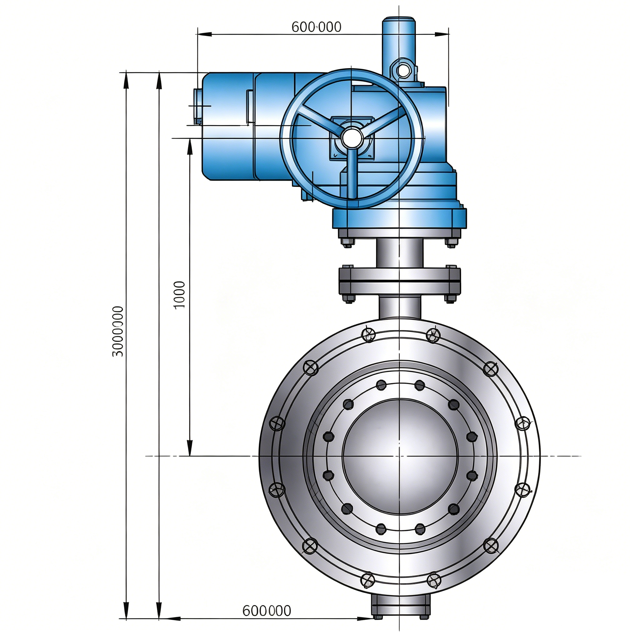 Motor Driven Butterfly Valve