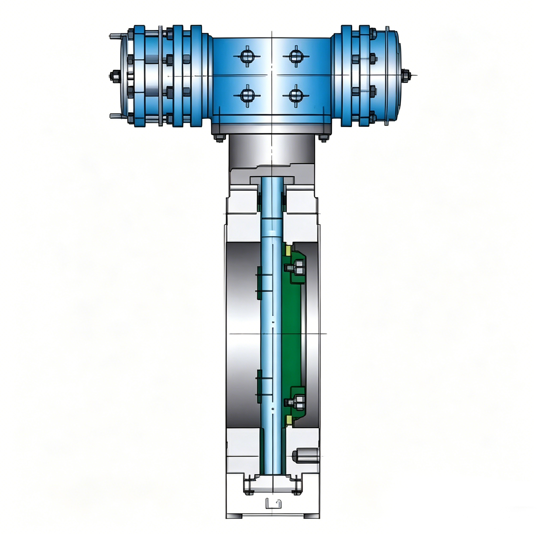 Pneumatic Driven Butterfly Valve