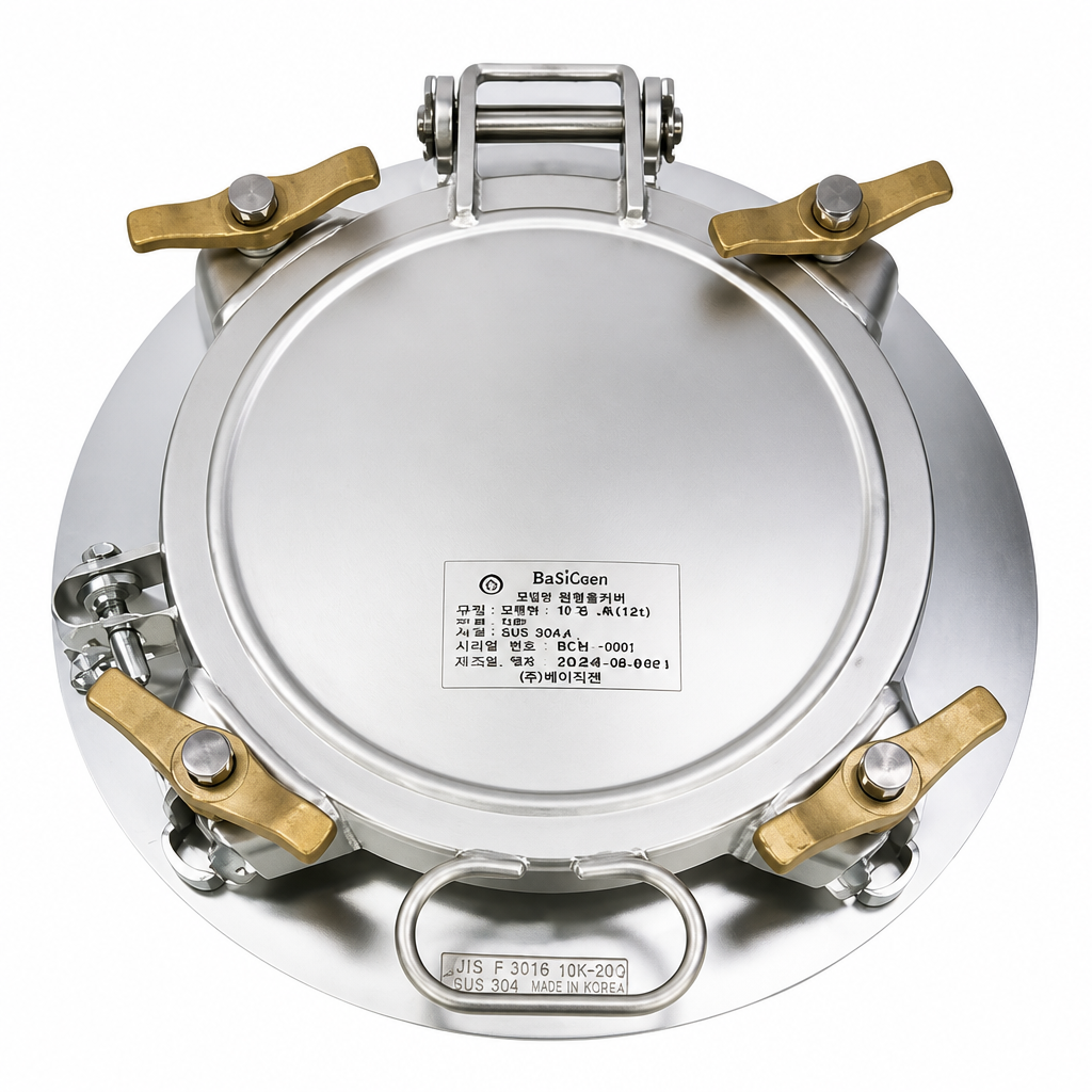 DN300 Low Profile Cleaning Hole (single skin construction)