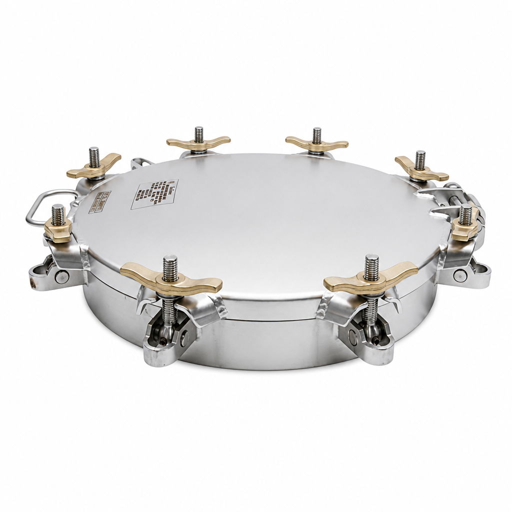 DN500 Straight Neck Manlid ASSY (single and double skin construction)