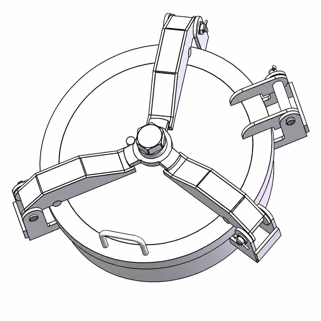 DN500 Cement Container Manlids ASSY (II)