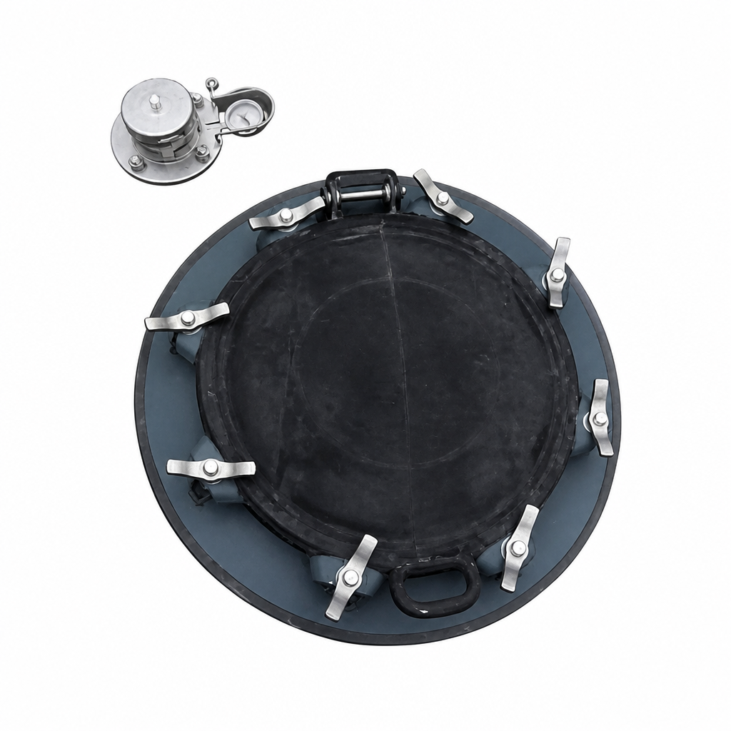 DN500 Low Profile Manlid ASSY (Rubber Lining)