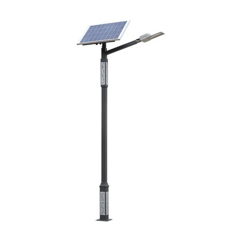 Aluminum alloy high power split solar LED street light3