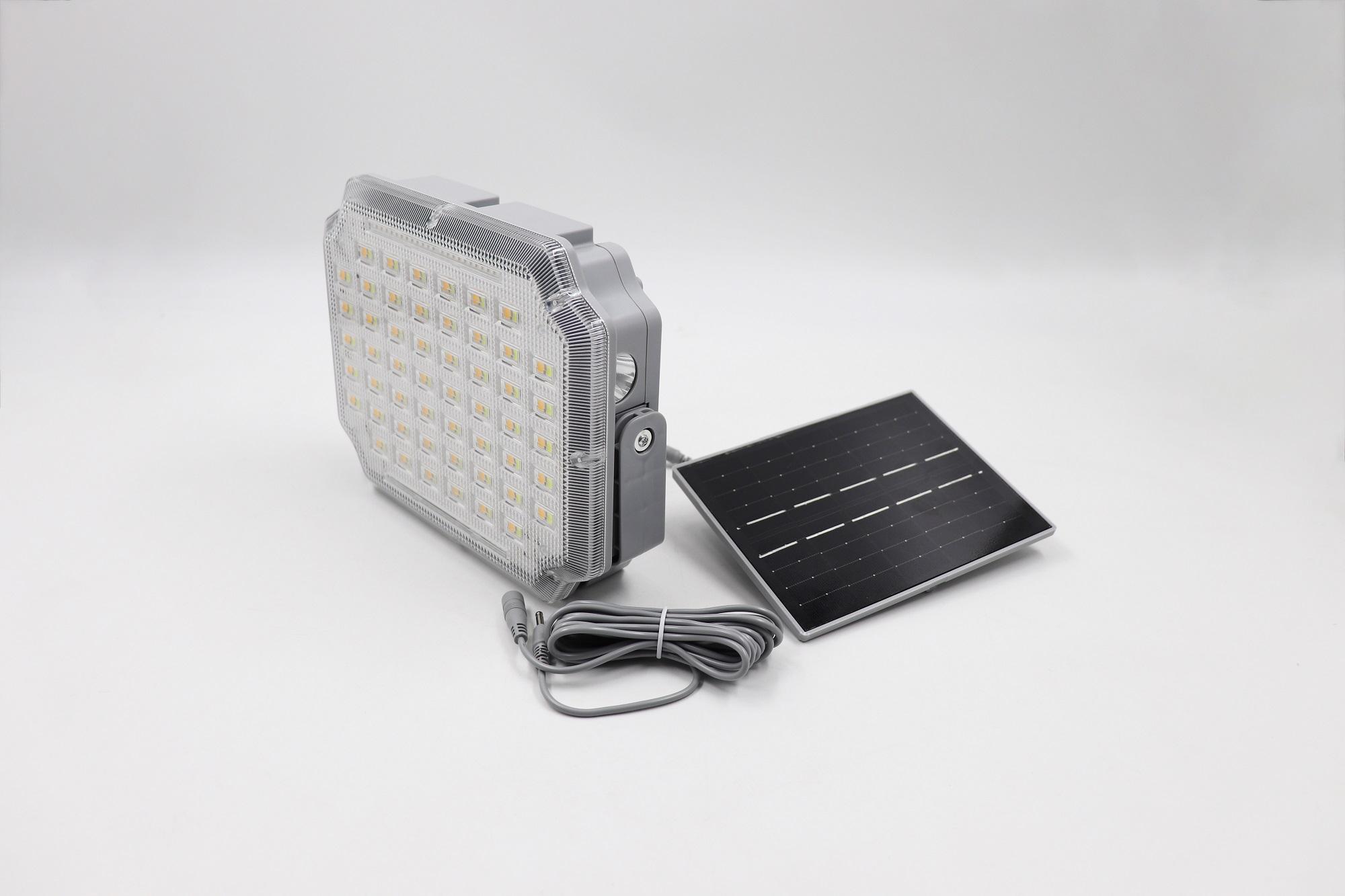 Portable Emergency Multi Functional Solar Flood Light
