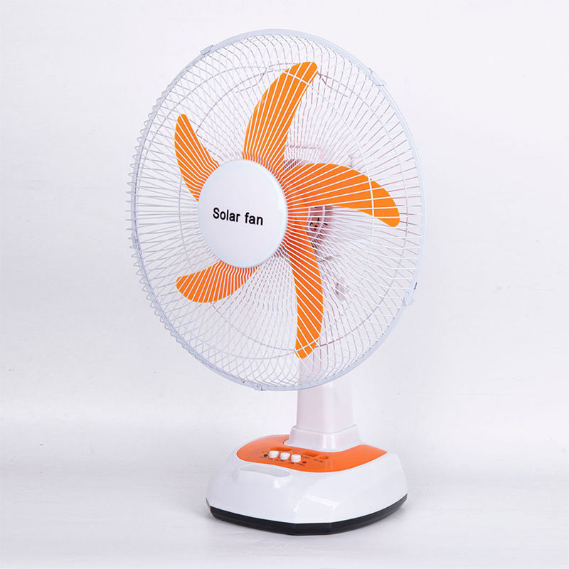 Multifunctional 16 Inch 18 Inch 12V Chargeable Solar Powered Floor Fan with Solar Panel Battery Lamp