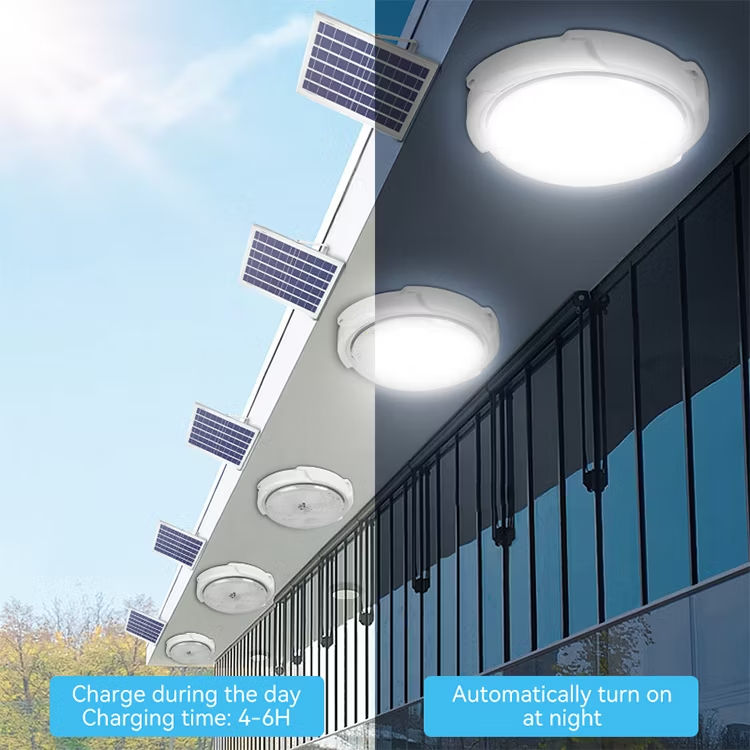  Energy Saving Hight Energy Corridor Ceiling Solar Light Remote Control Solar Indoor Ceiling LED Light 