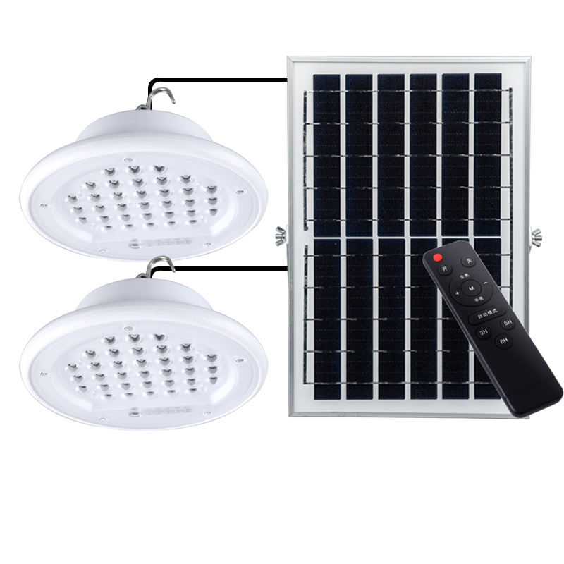 Solar Ceiling Light Chandelier Outdoor Solar Lights Constant Working Lamp Extended Cable Charge Separate