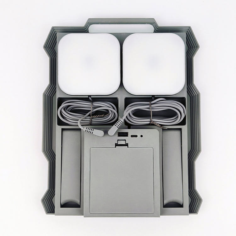 Solar Camping Multifunctional solar charging panel DC5V external magnetic suction bulb